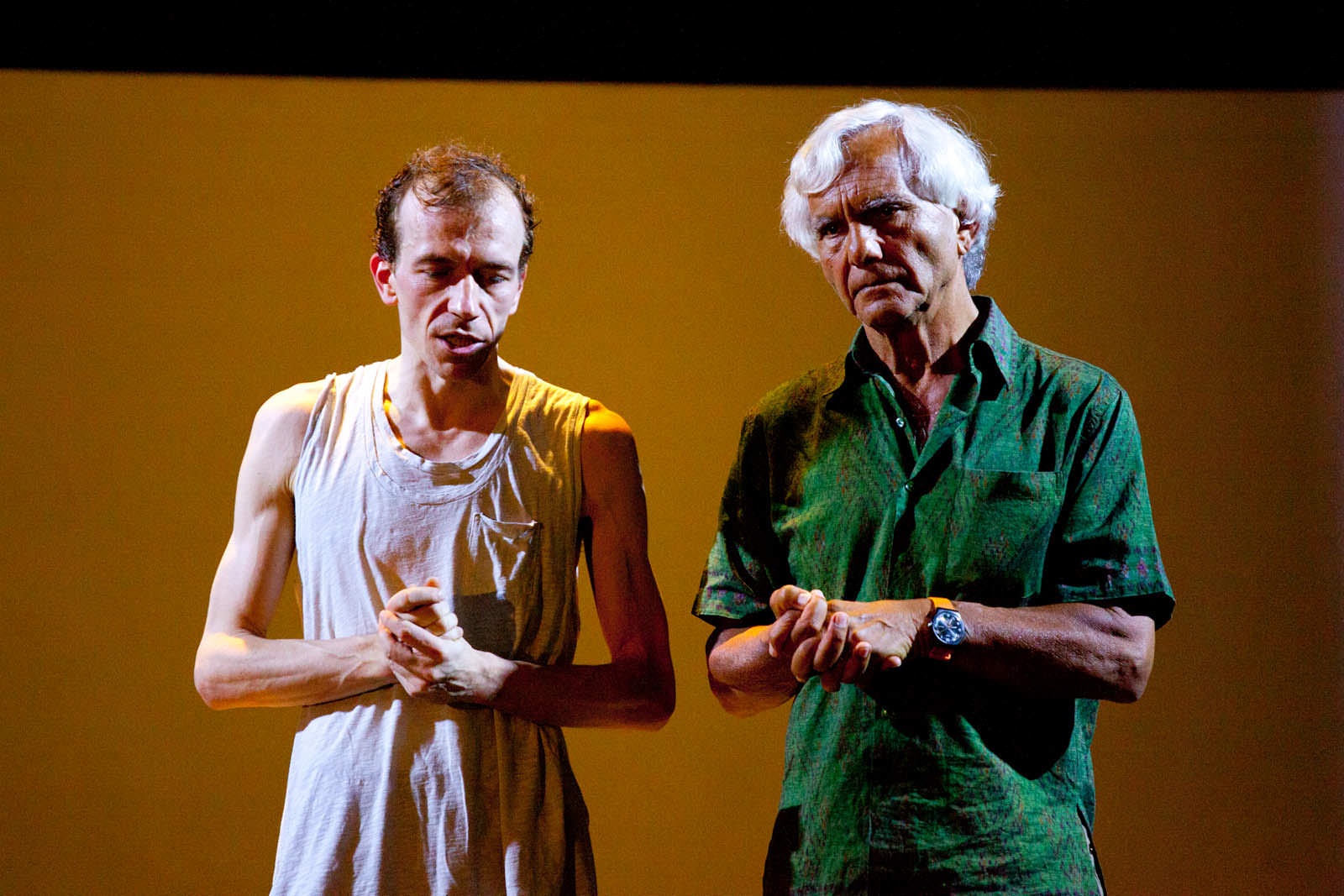 Lorenzo Gleijeses and Eugenio Barba